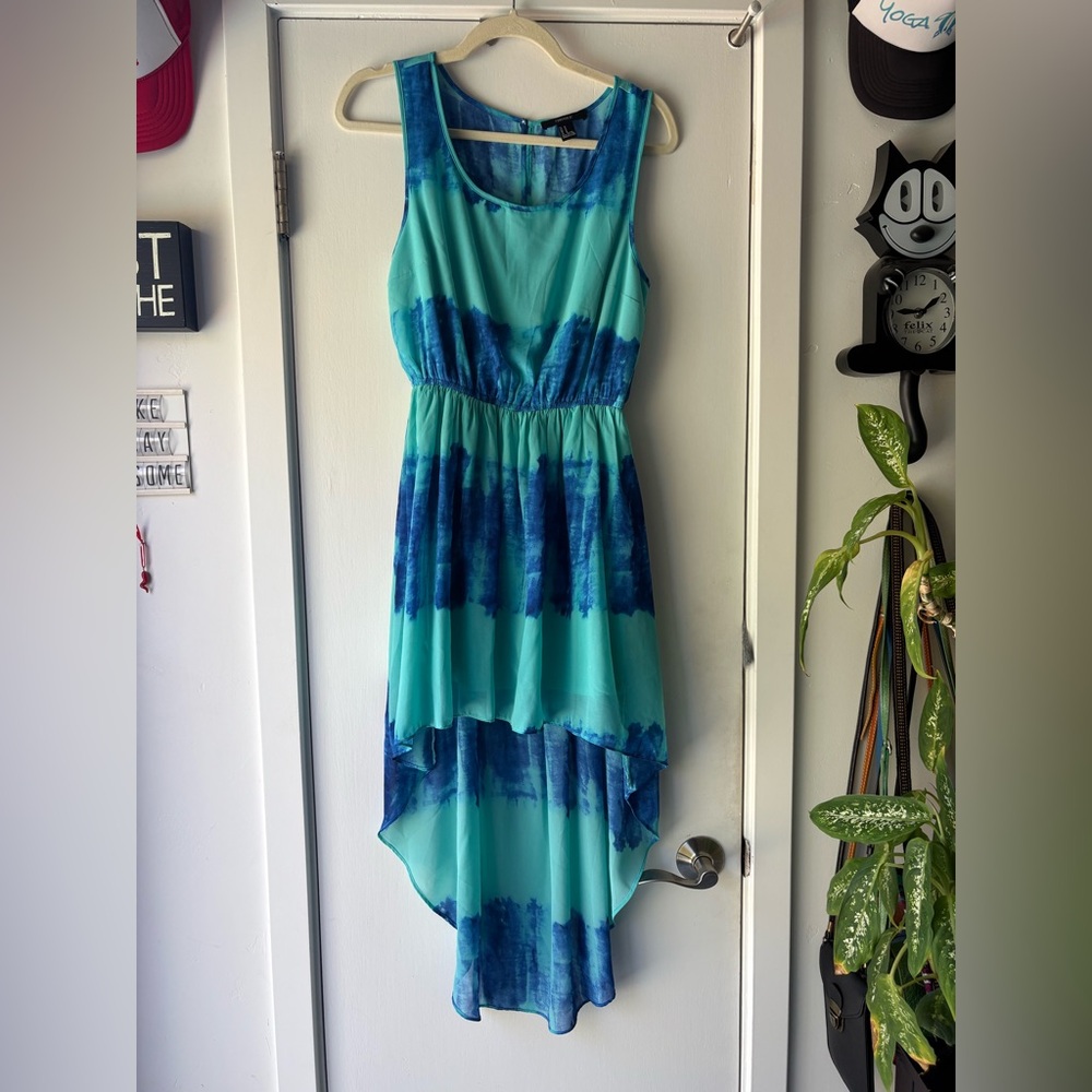 Forever 21 Tie-Dye High-Low Dress